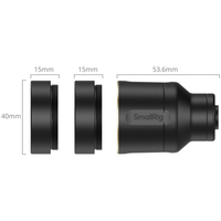 SmallRig 2-fach-Zoom-Tele- und Makroobjektiv-Set T-Mount 5334 für Smartphones
