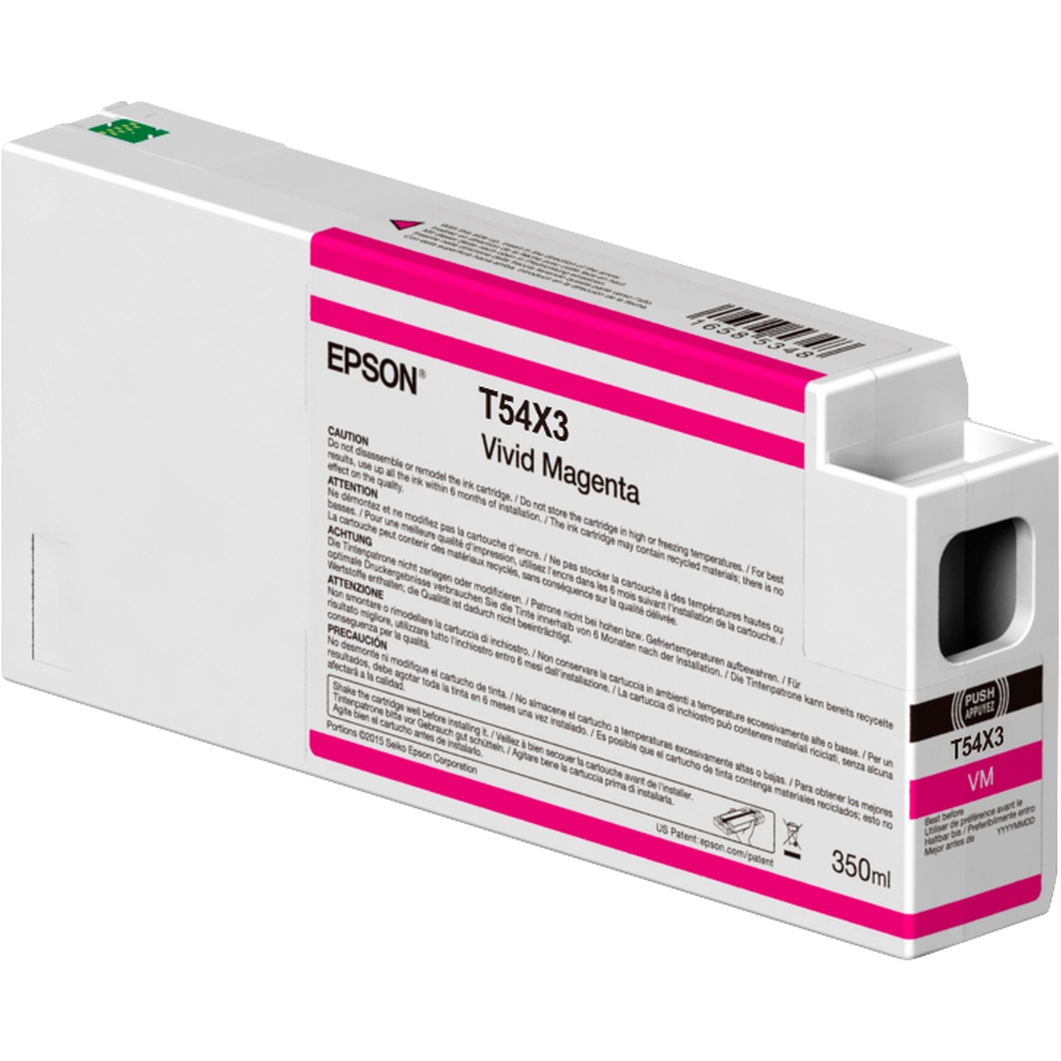 Epson Tinte Vivid Magenta 350ml für SureColor SC-P6000/7000/8000/9000