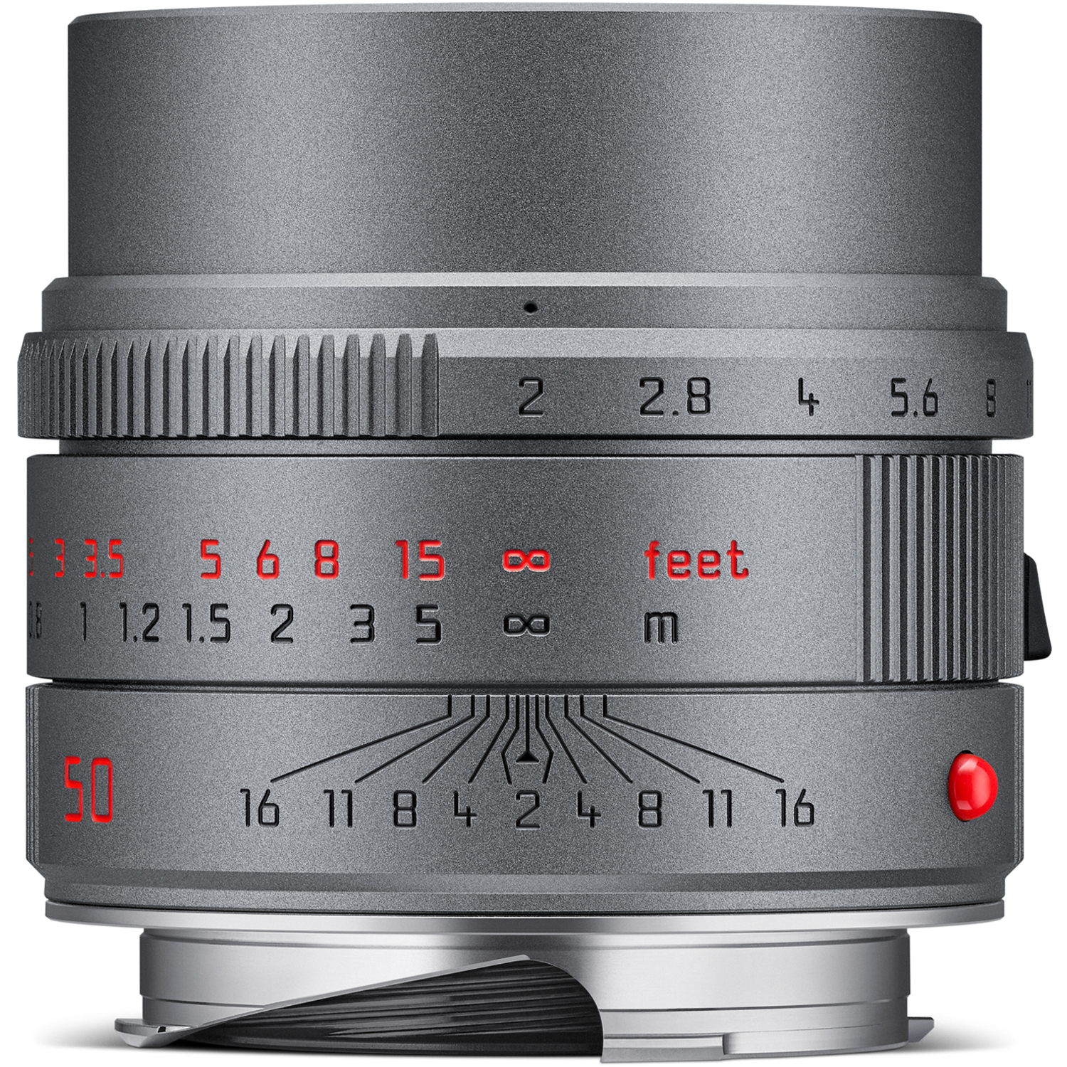 Leica APO-SUMMICRON-M 50mm F2 Asph. metallgrau lackiert