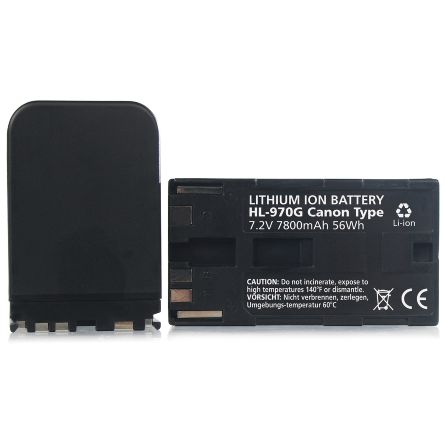 Hähnel Akku HL-970G Ersatz für Canon BP-950G/BP-970G