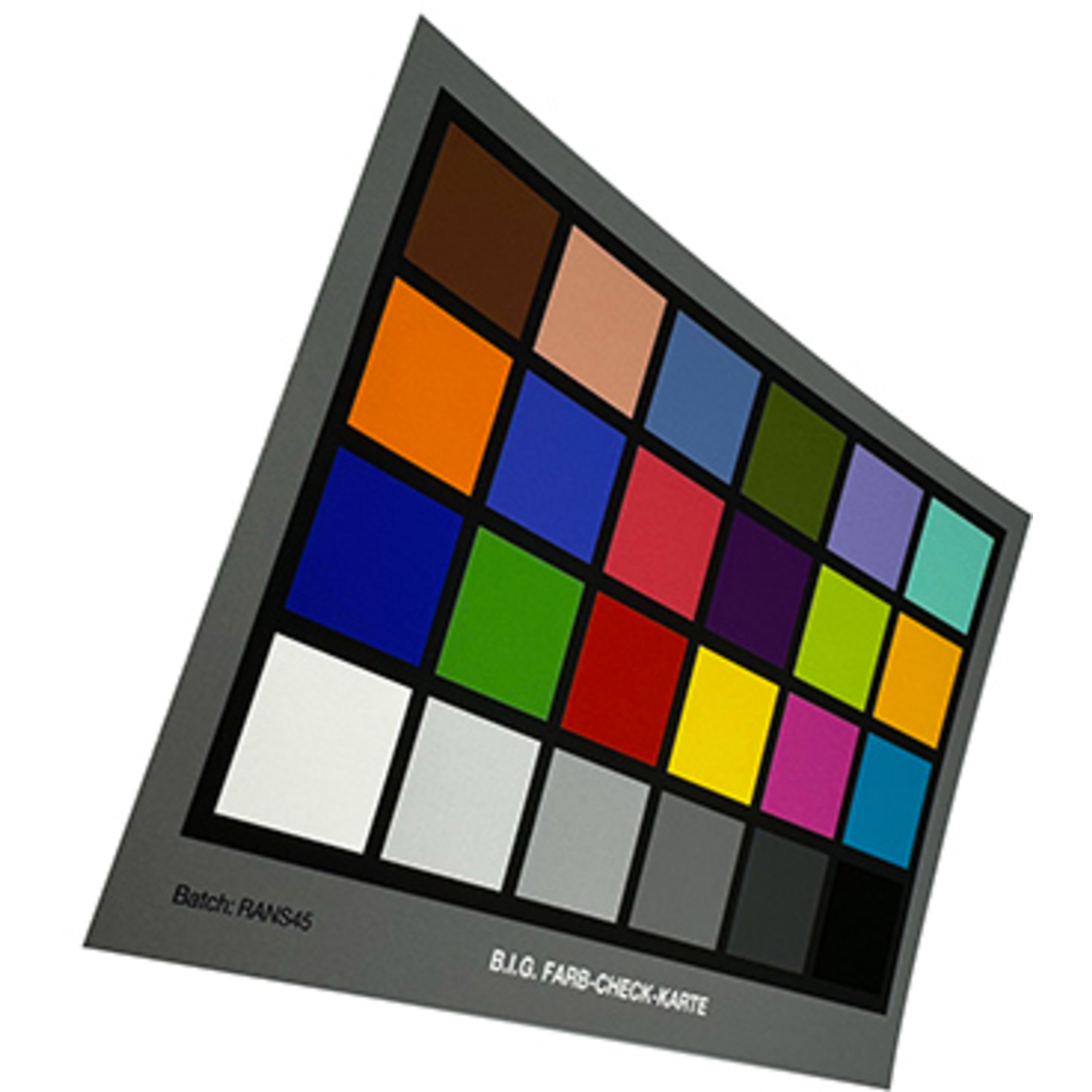 B.I.G. Farbkarte 14x19cm