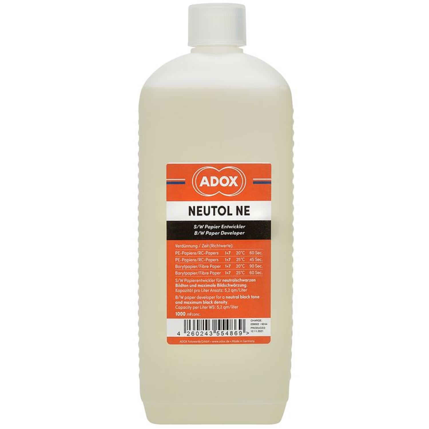 ADOX Neutol NE 1000ml S/W-Papier-Entwickler