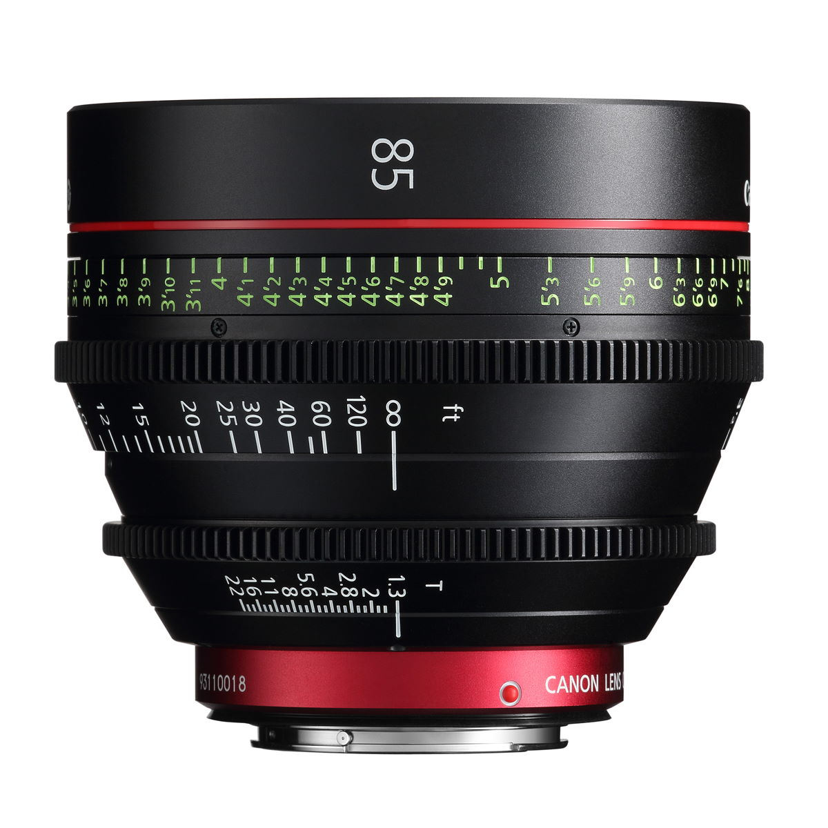 Canon CN-E 85mm T1.3 L F (Meter) Cine-Servo