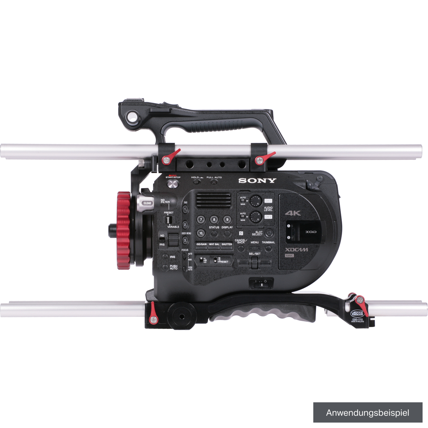 Vocas Grundplatte MKII für Sony PXW-FS7/FS7 II/FX9