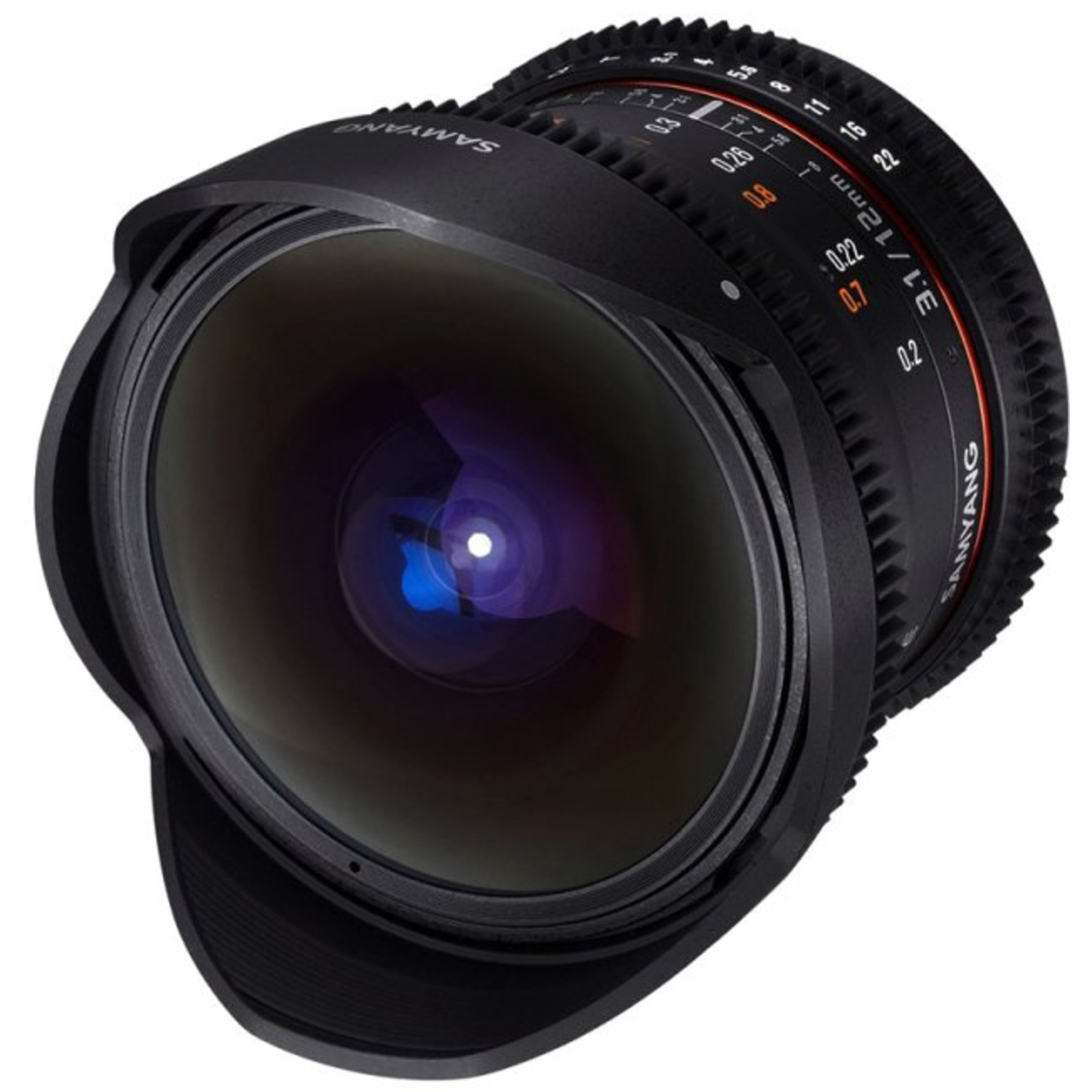 Samyang 12mm T3.1 VDSLR ED AS NCS Fisheye MFT-Mount