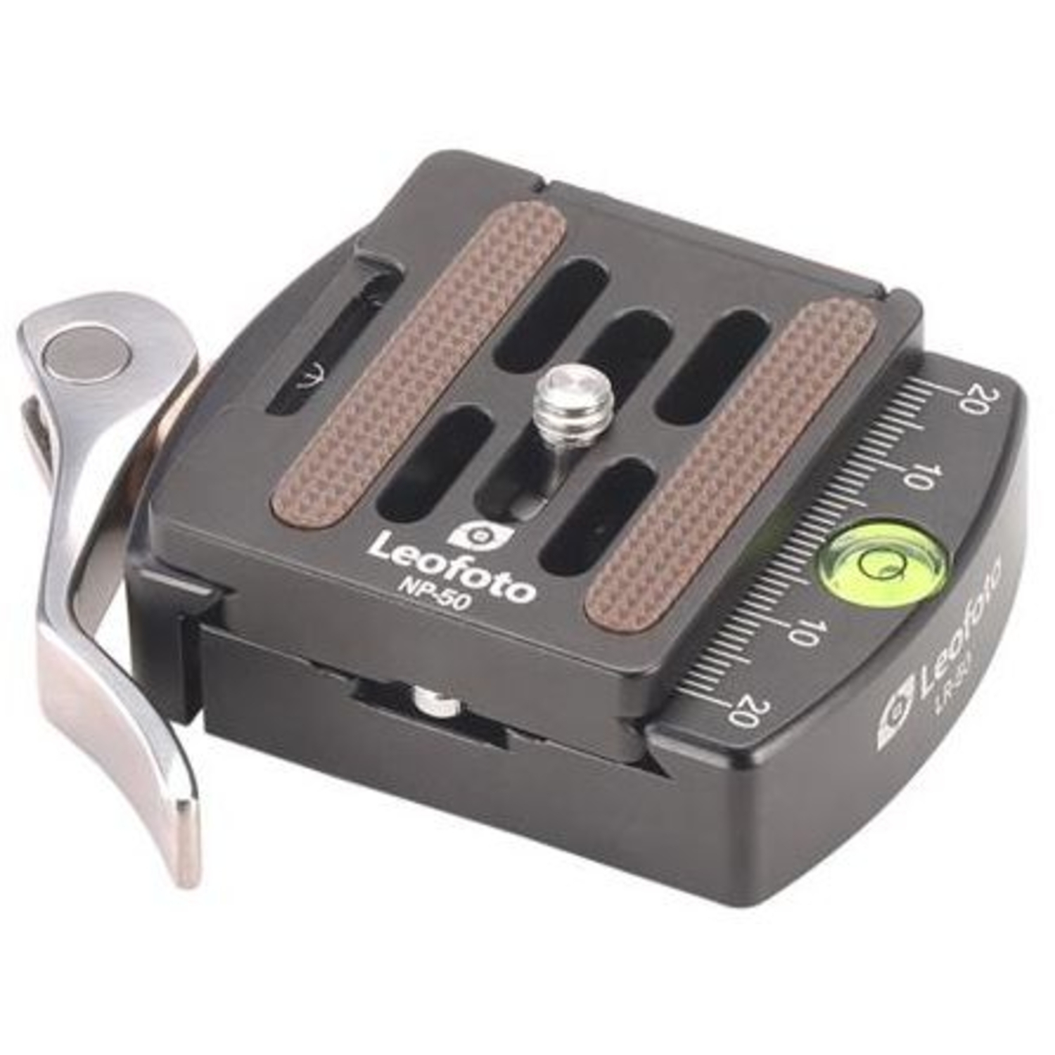 Leofoto LR-50 Hebel Schnellspanner + NP-50 Arca-Swiss Platte, 50mm