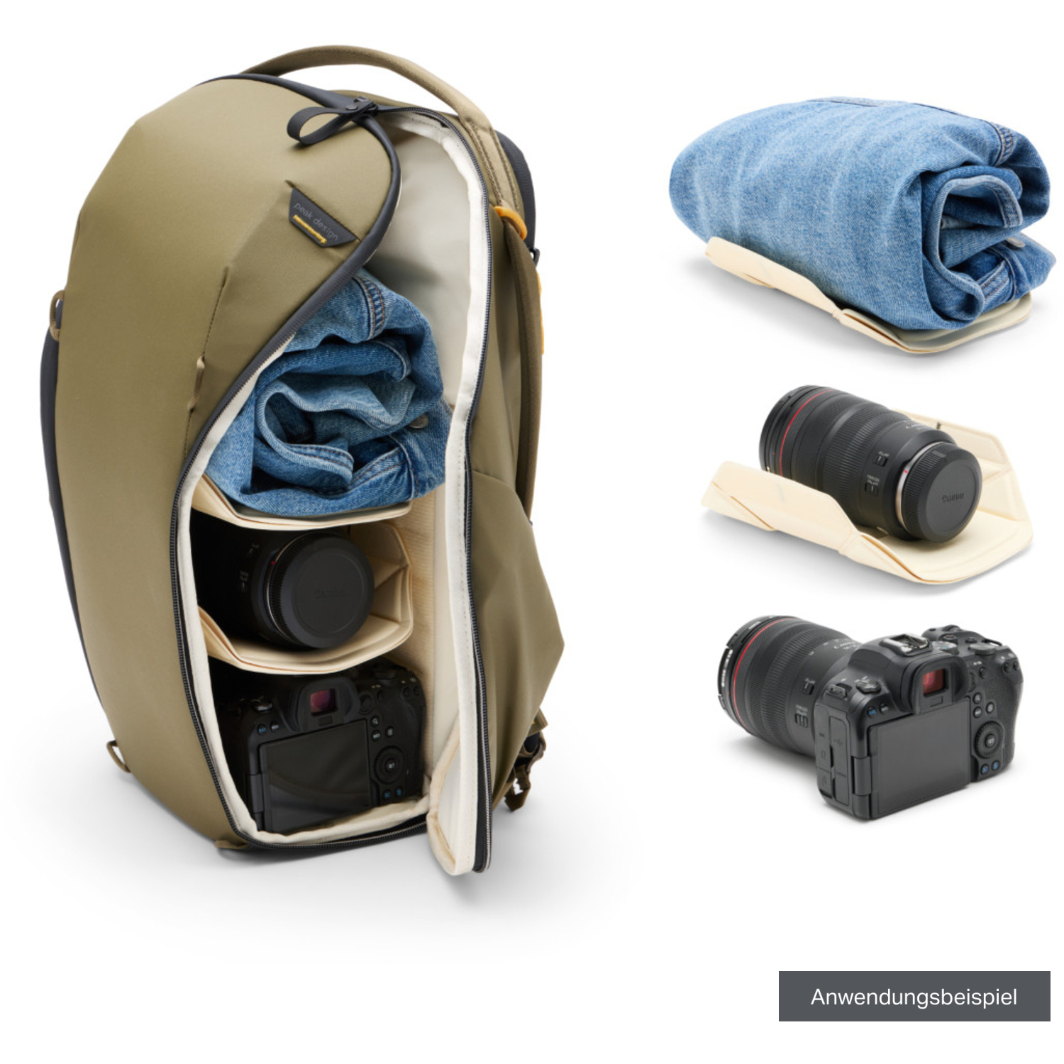 Peak Design Fotorucksack Everyday Zip 20L Kelp