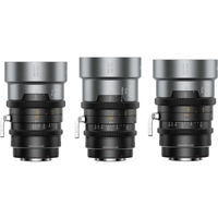 Sirui IronStar 75mm T1.9, 100mm T2.8 und 135mm 1.5x FF anamorphotisch Neutral Flare für PL-Mount