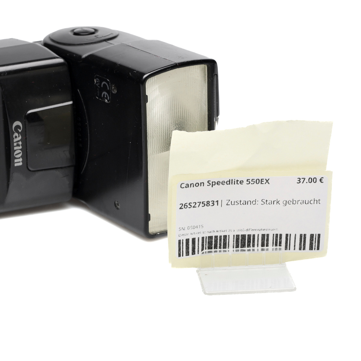 Canon Speedlite 550 EX Blitzgerät gebraucht