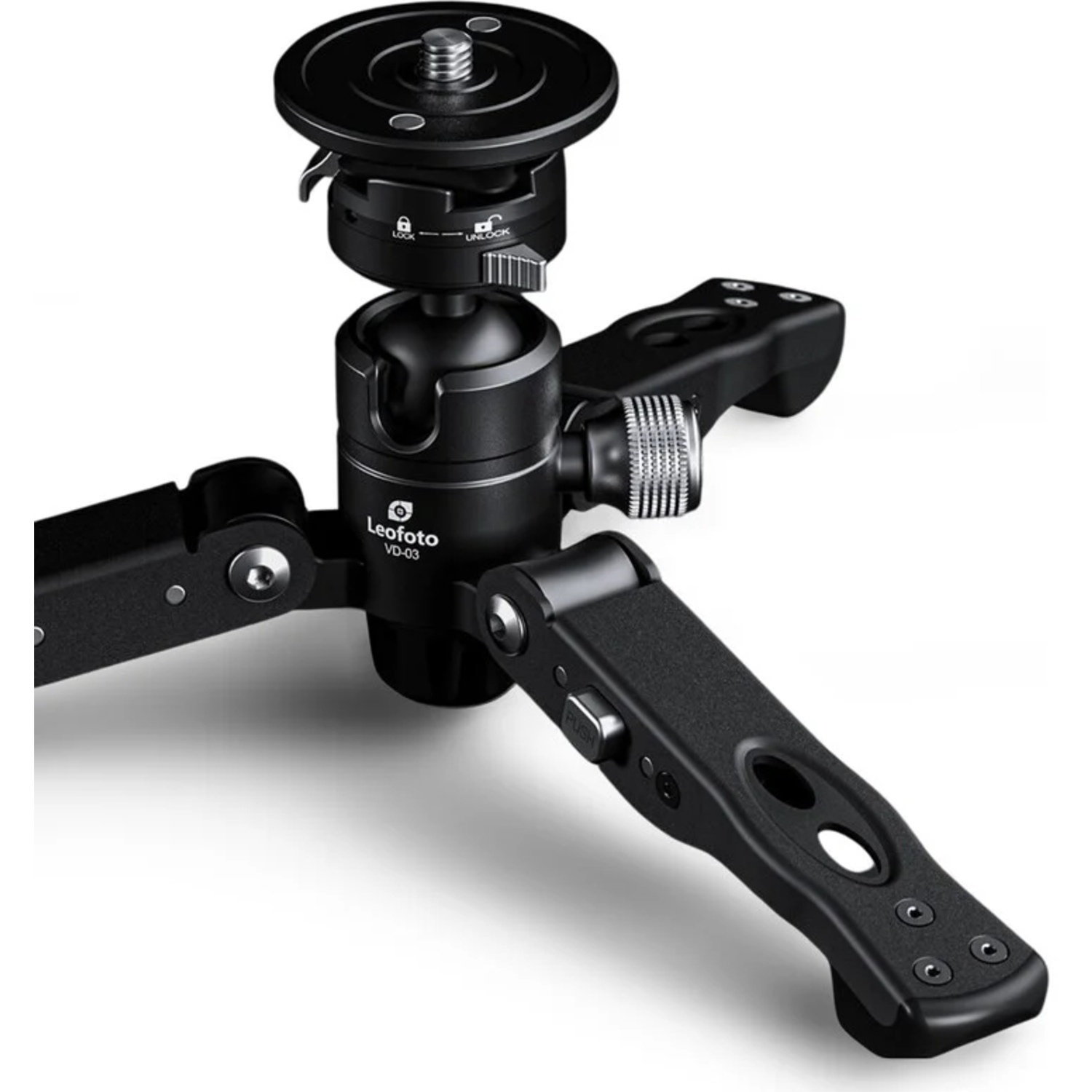 Leofoto Carbon-Einbeinstativ MV-324C+VD-03