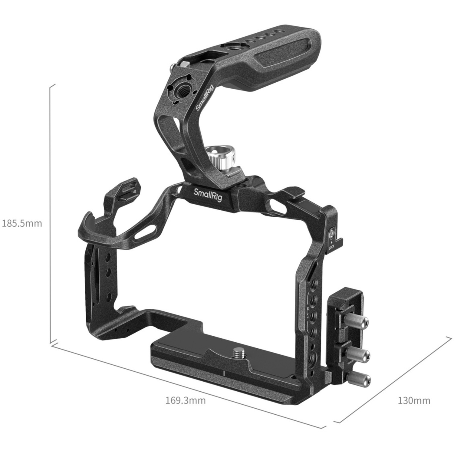 SmallRig Black Mamba Cage Kit 5503 für Panasonic LUMIX DC-S1RII, LUMIX S1II und LUMIX S1IIE