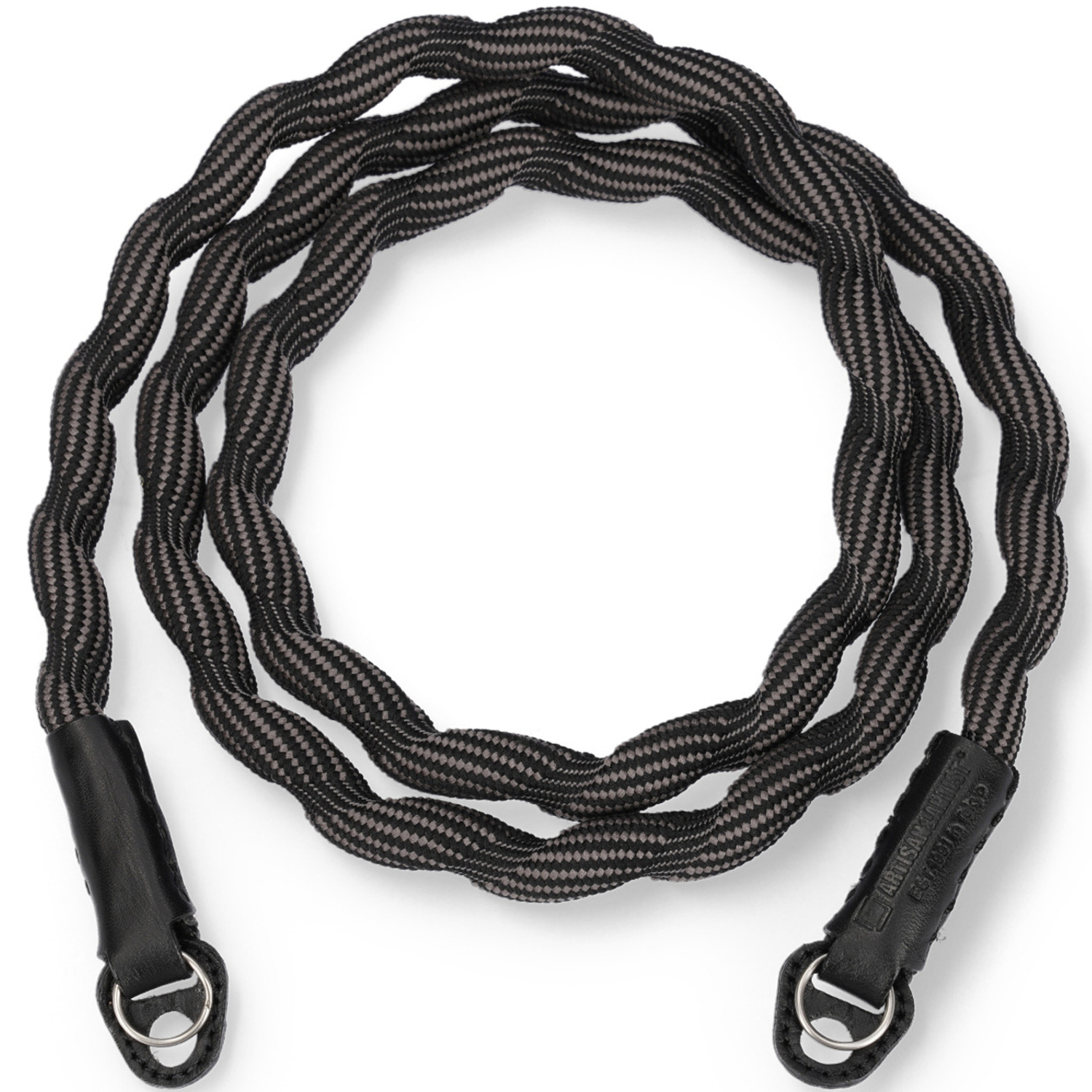 Artisan&Artist Kameragurt ACAM-708 Spiral-Cord Gurt Langversion schwarz-grau