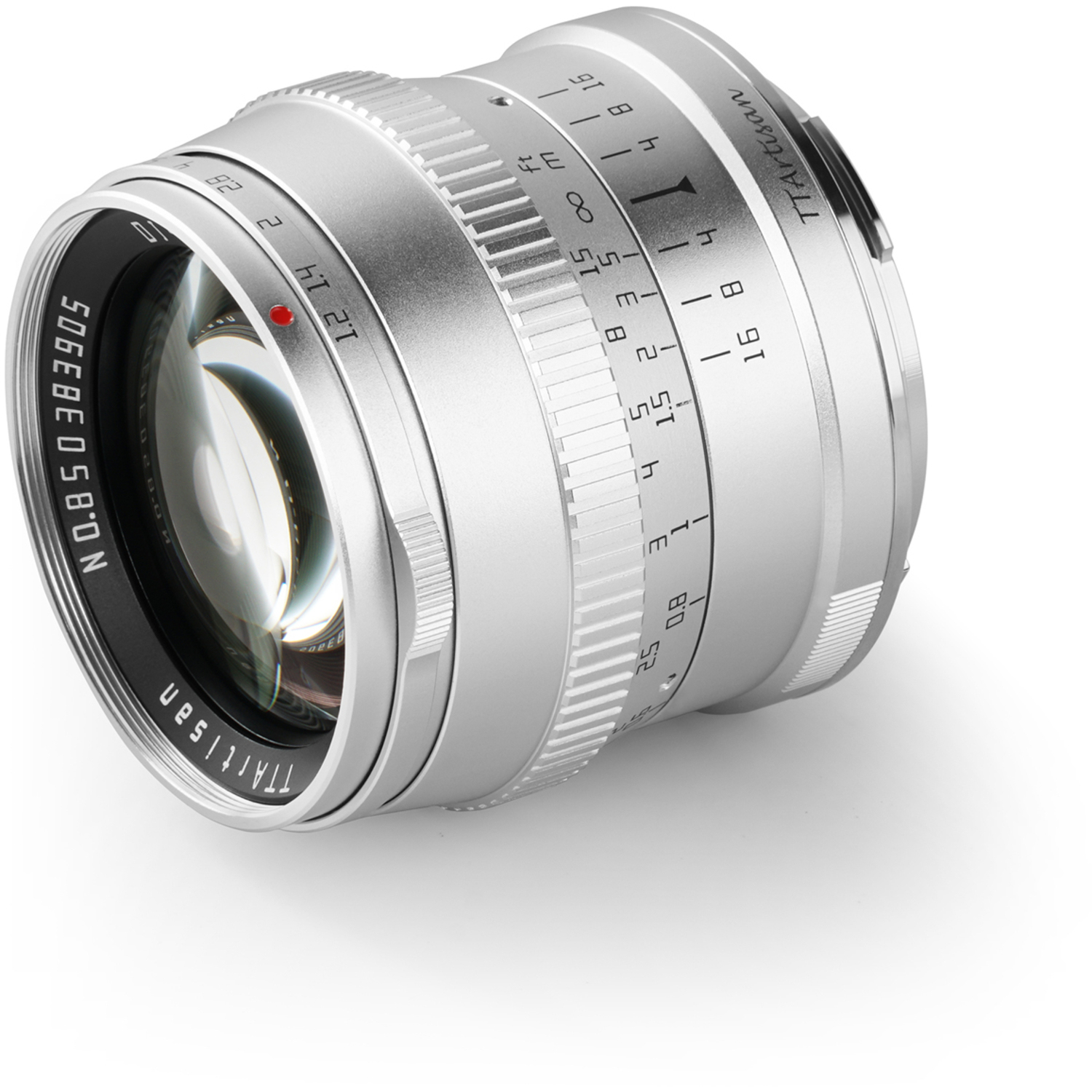 TTArtisan 50mm F1.2 für L-Mount silber