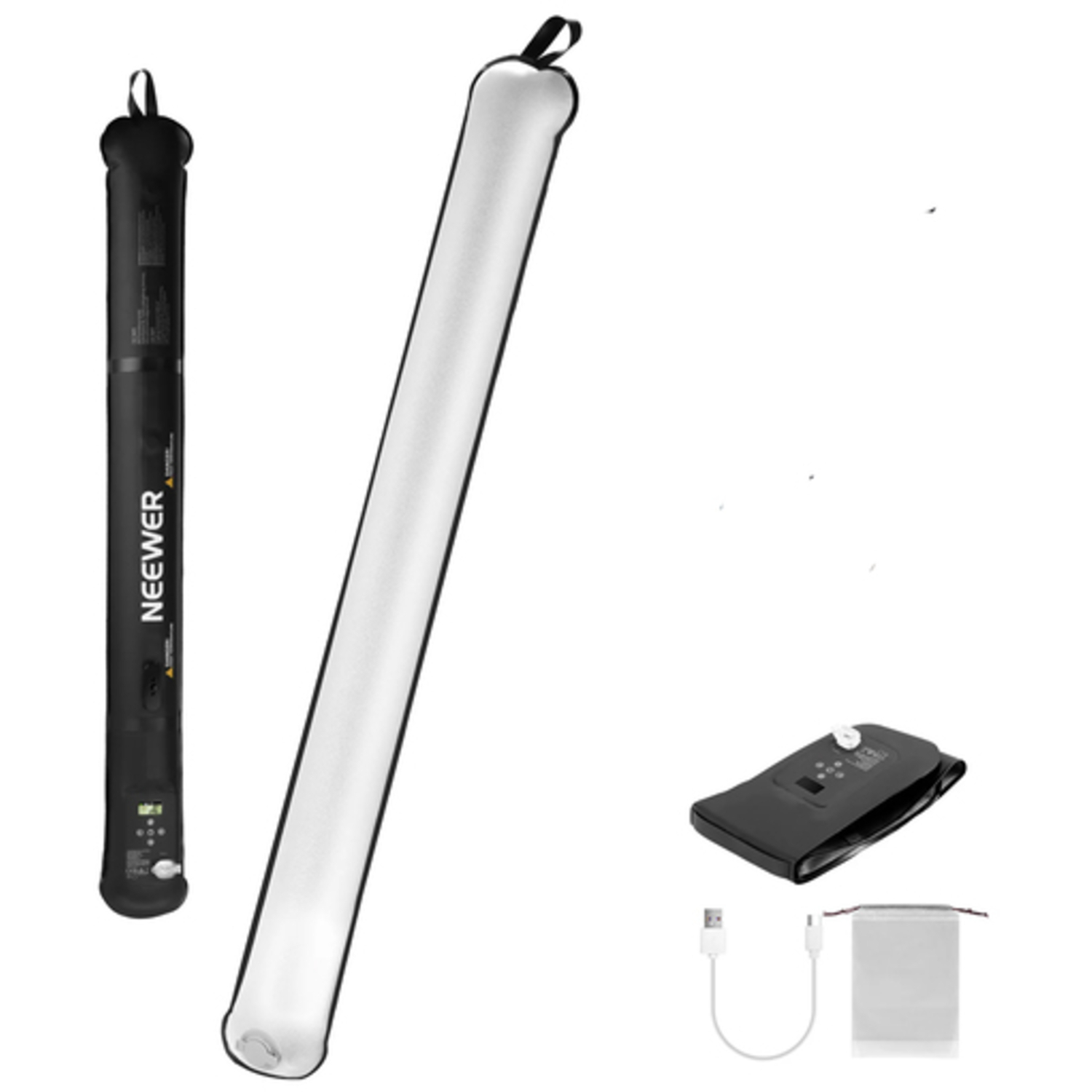 NEEWER aufblasbares Bi-Color Lichtstab GC21B