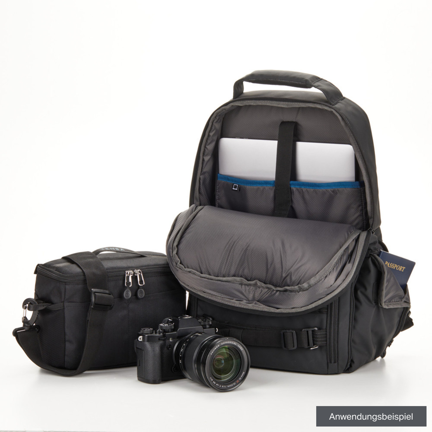 Tenba Axis v2 16L Road Warrior Rucksack, Schwarz