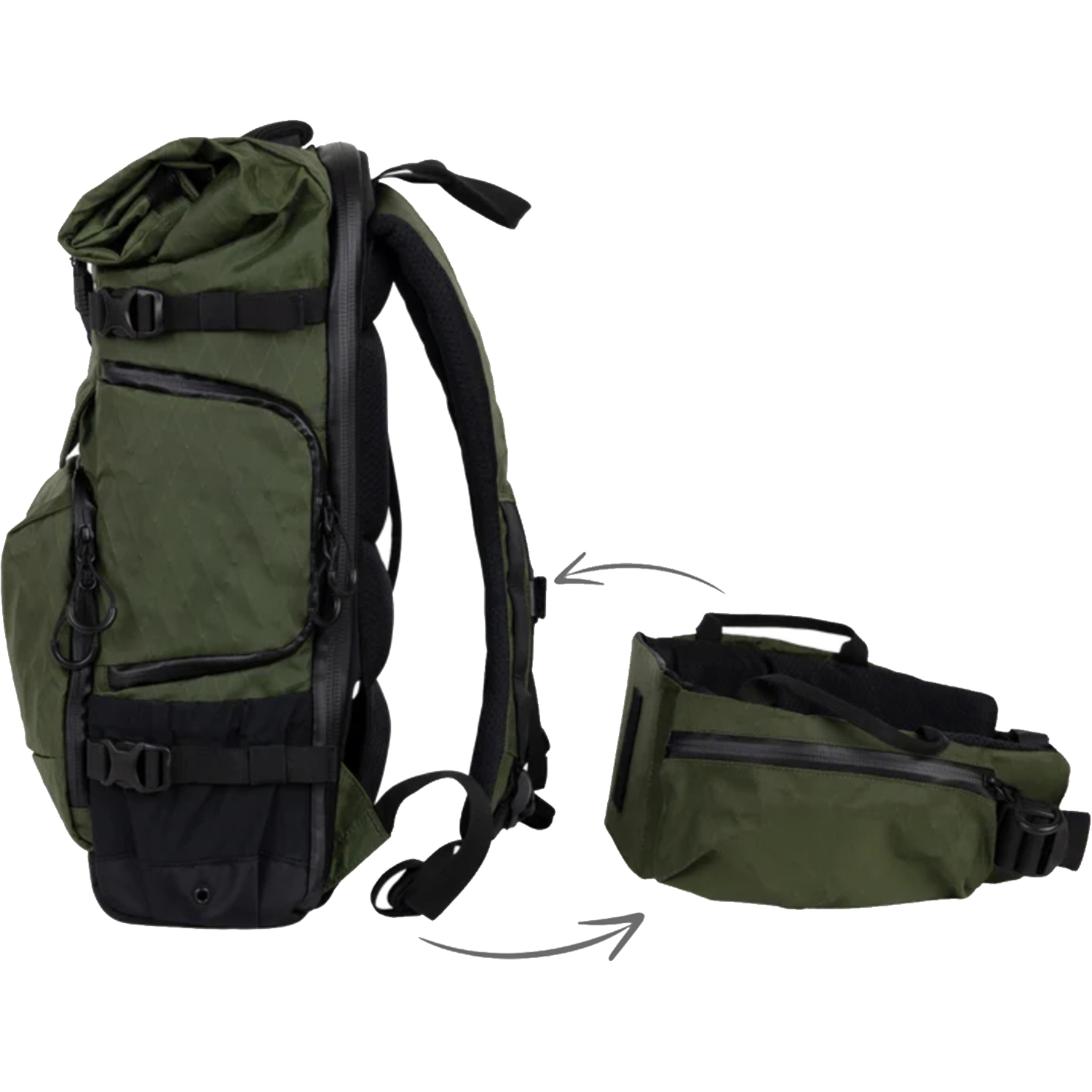 compagnon Fotorucksack Element 2.0 20L Forest Green
