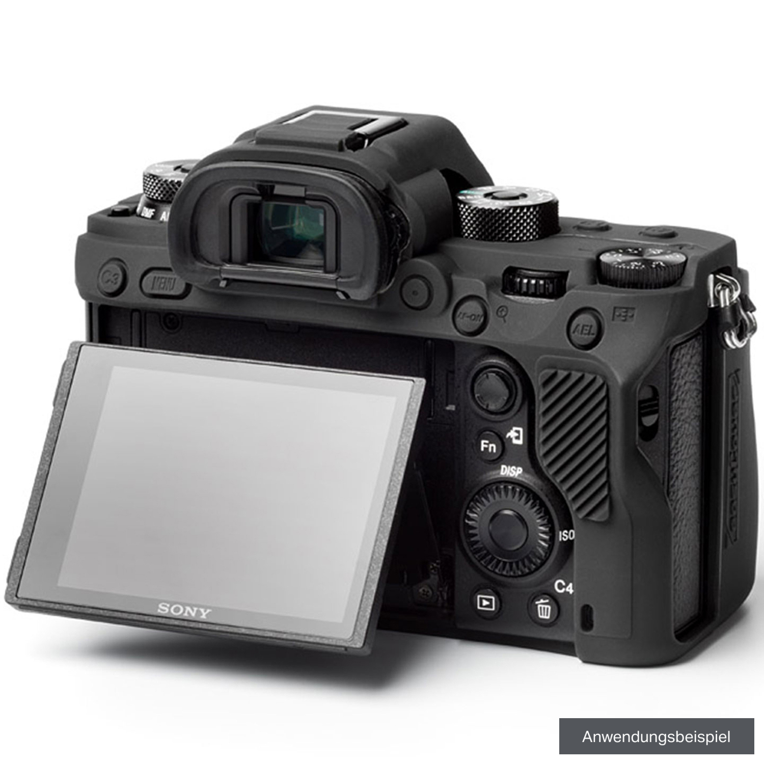 Easycover Schutzhülle schwarz für Sony A9 II und Alpha 7R IV