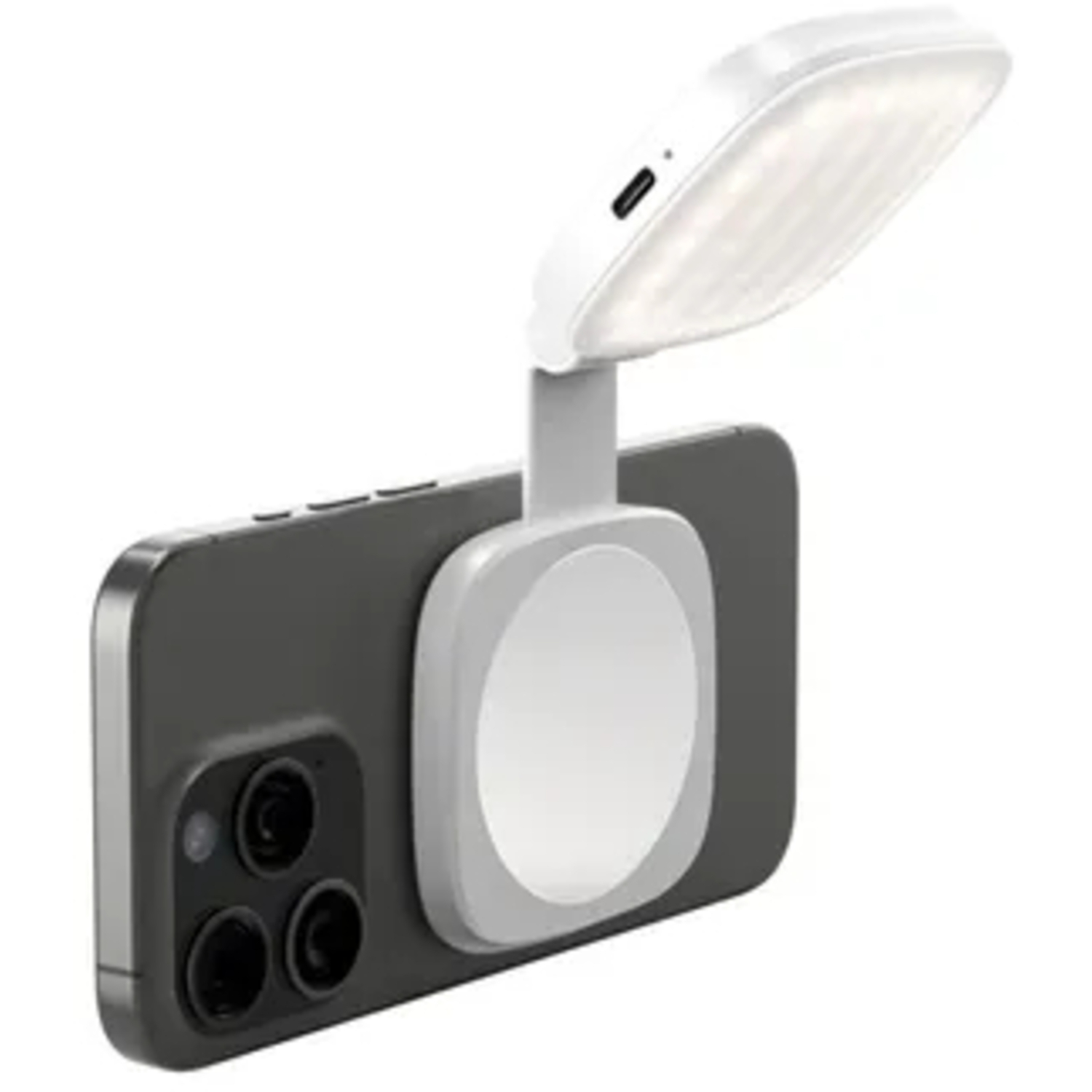 SmallRig 4933 Abnehmbare Handy-LED-Videoleuchte Weiß