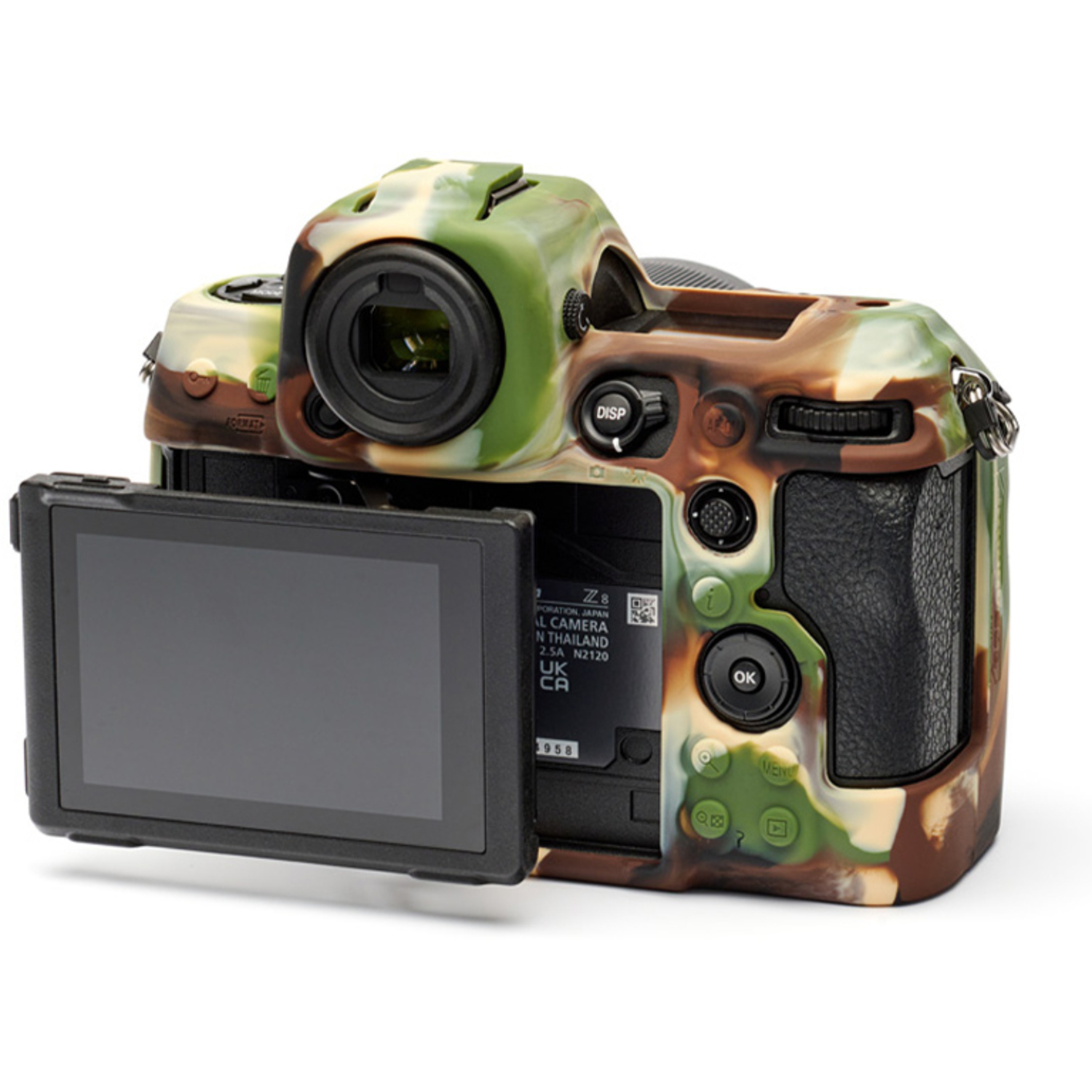 easyCover Silikon-Schutzhülle für Nikon Z8 Camouflage