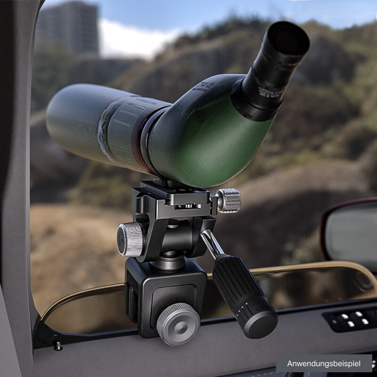 Leofoto Fensterstativ WN-01 mit 2-Wege-Neiger SW-02