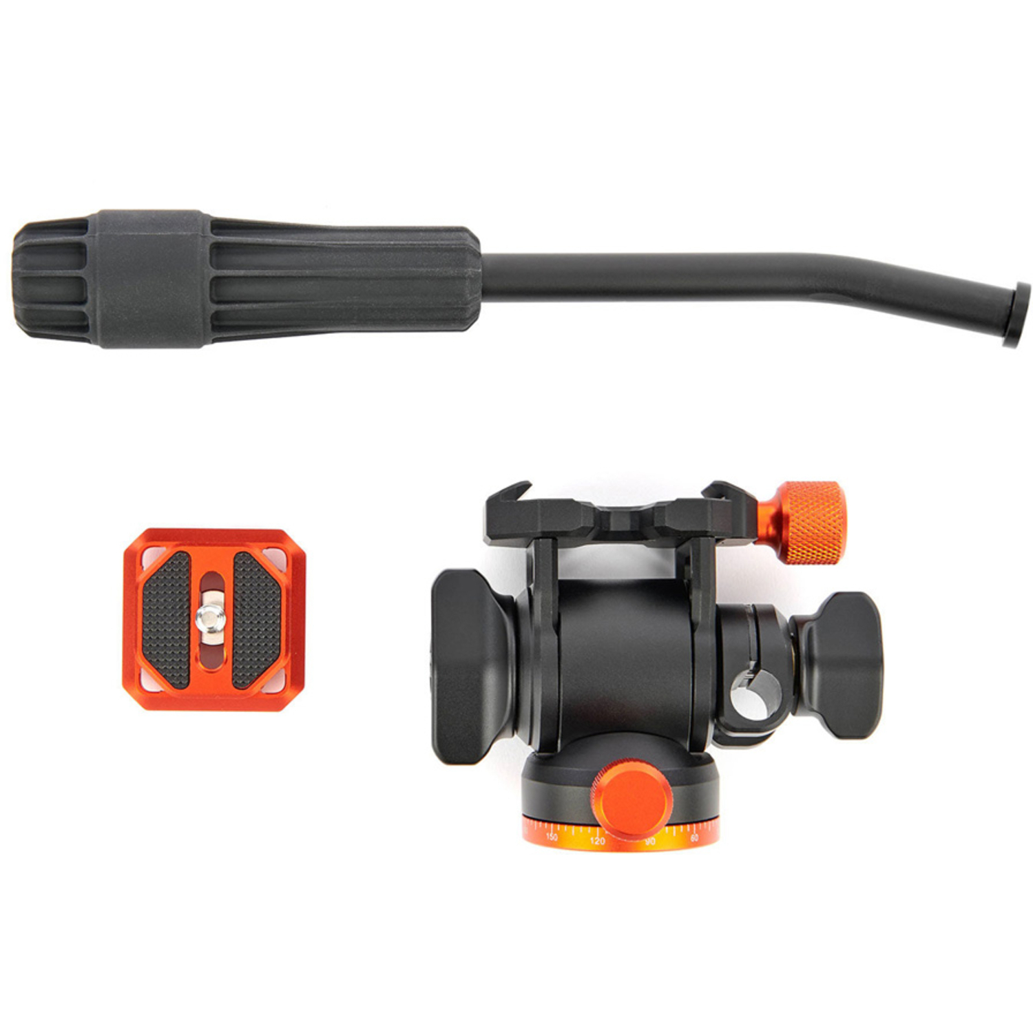 3 Legged Thing Airhed Trinity schwarz/orange