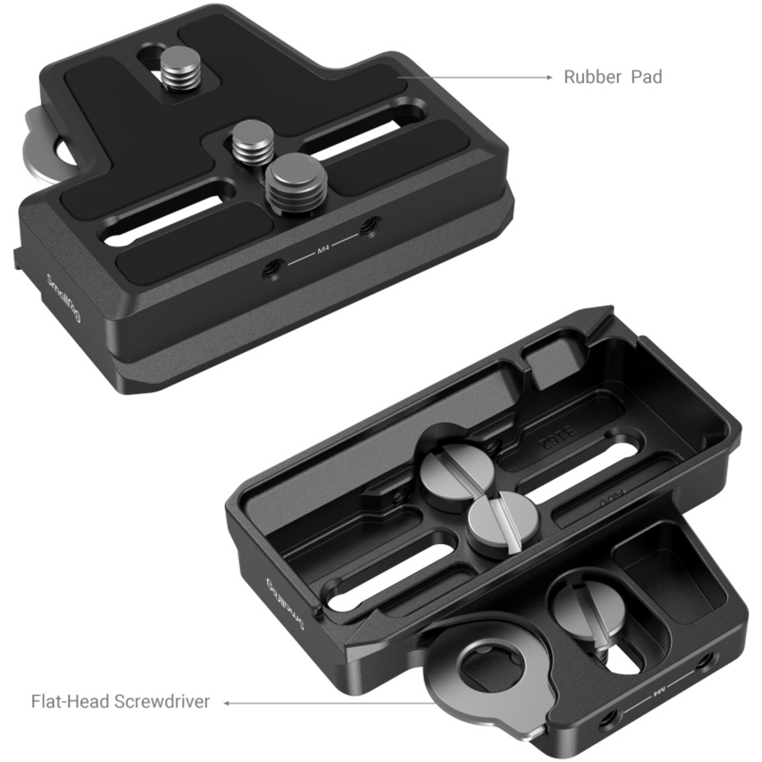 SmallRig Arca-Typ-Schnellwechselplatte 3162B für DJI RS 2, RSC 2, RS 3, RS 3 Pro, RS 4 und RS 4 