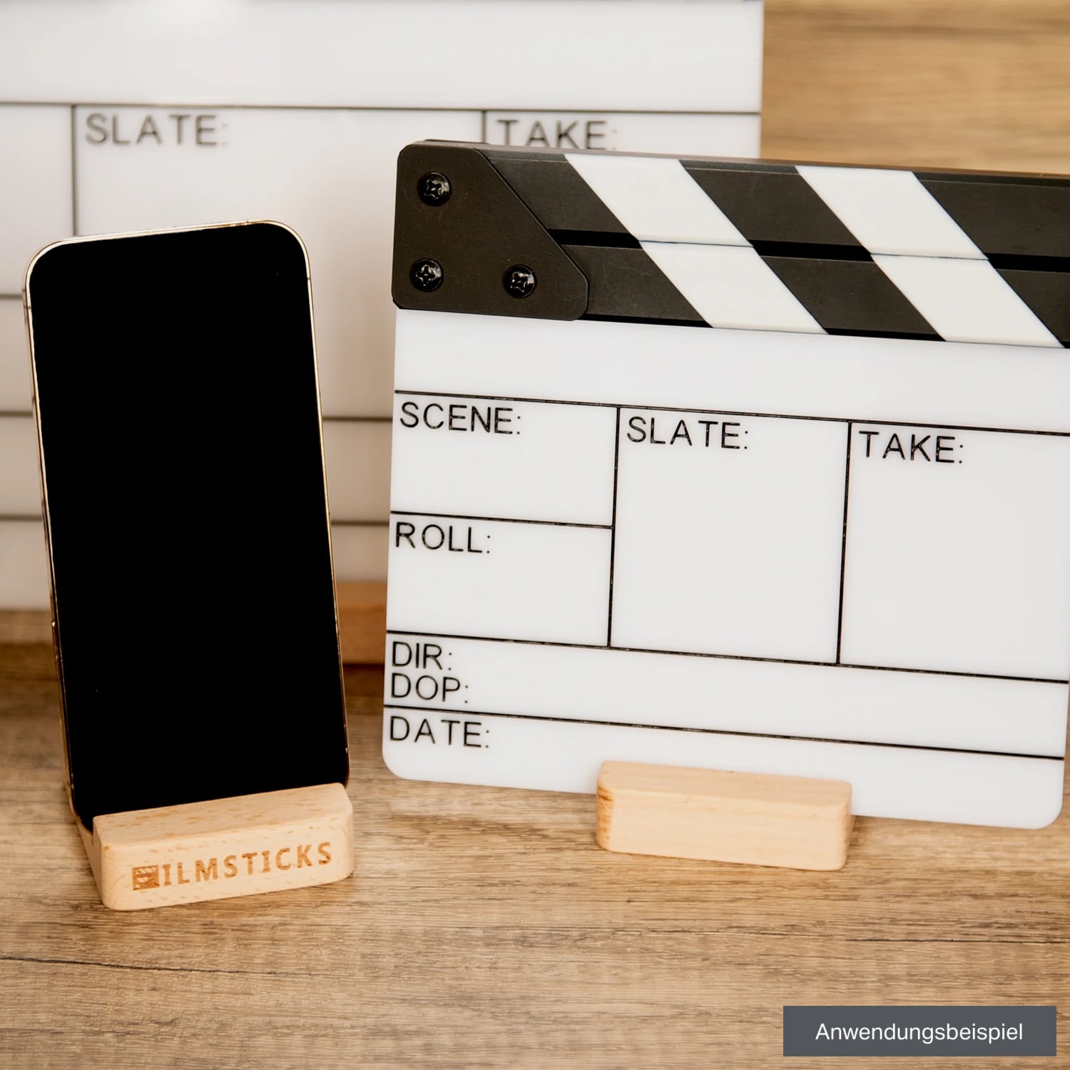 Filmsticks Upright Holder für ClapperBoards/Smartphones