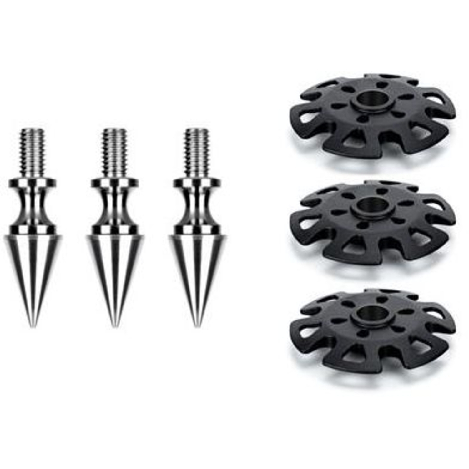 Leofoto TFW Spikes mit Schneetellern