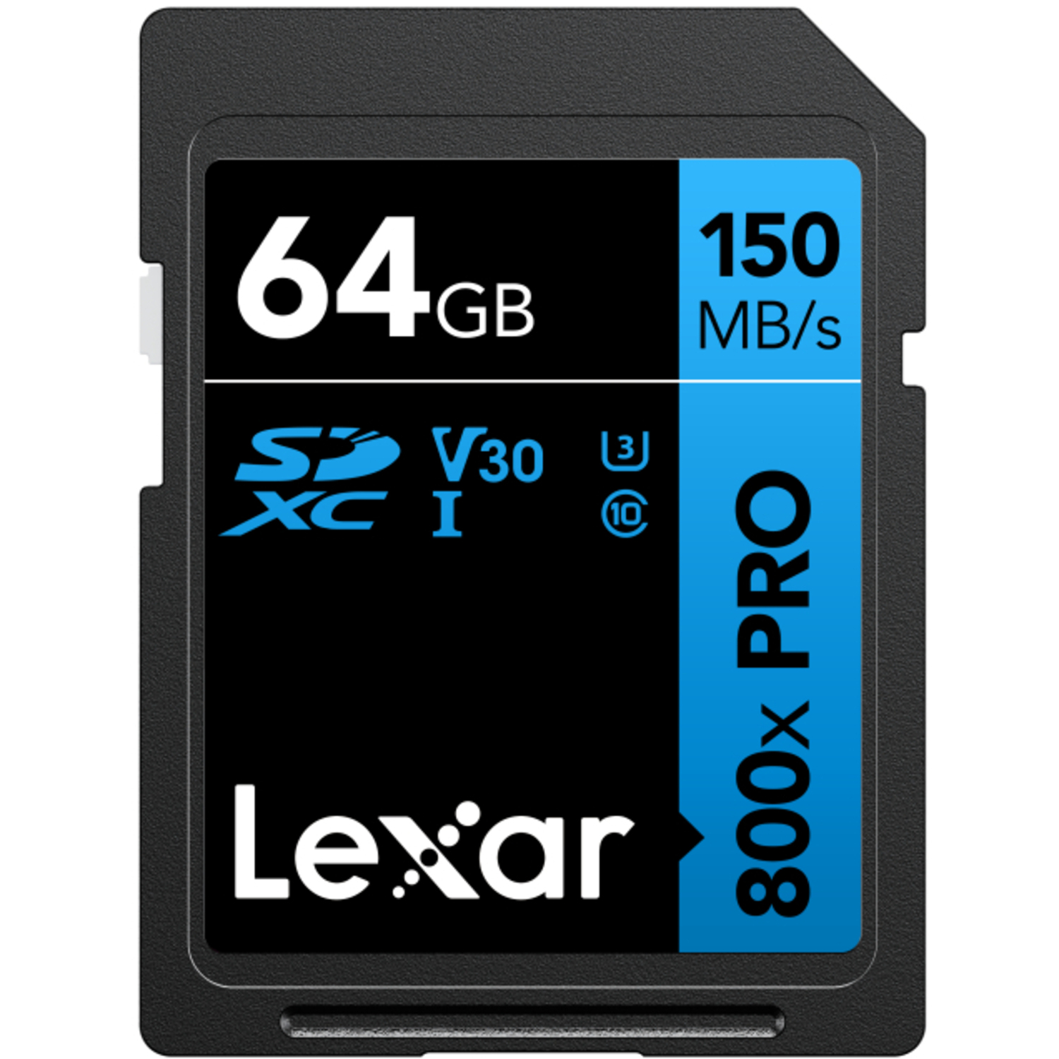 Lexar BLUE Serie 64GB 800x PRO SDXC UHS-I