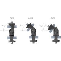 SmallRig Schwenk- und neigbare Monitorhalterung mit 1/4"-20 Schrauben 4886