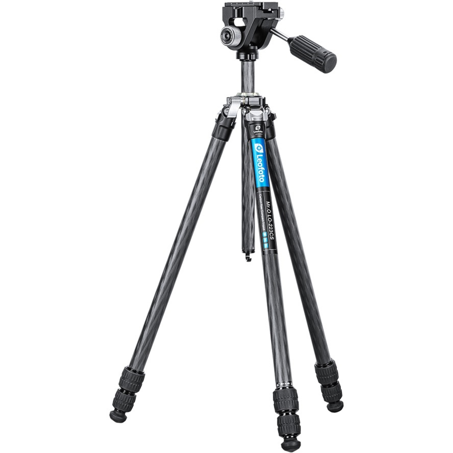 Leofoto Dreibeinstativ LO-223CS mit 2-Wege-Neiger SW-02
