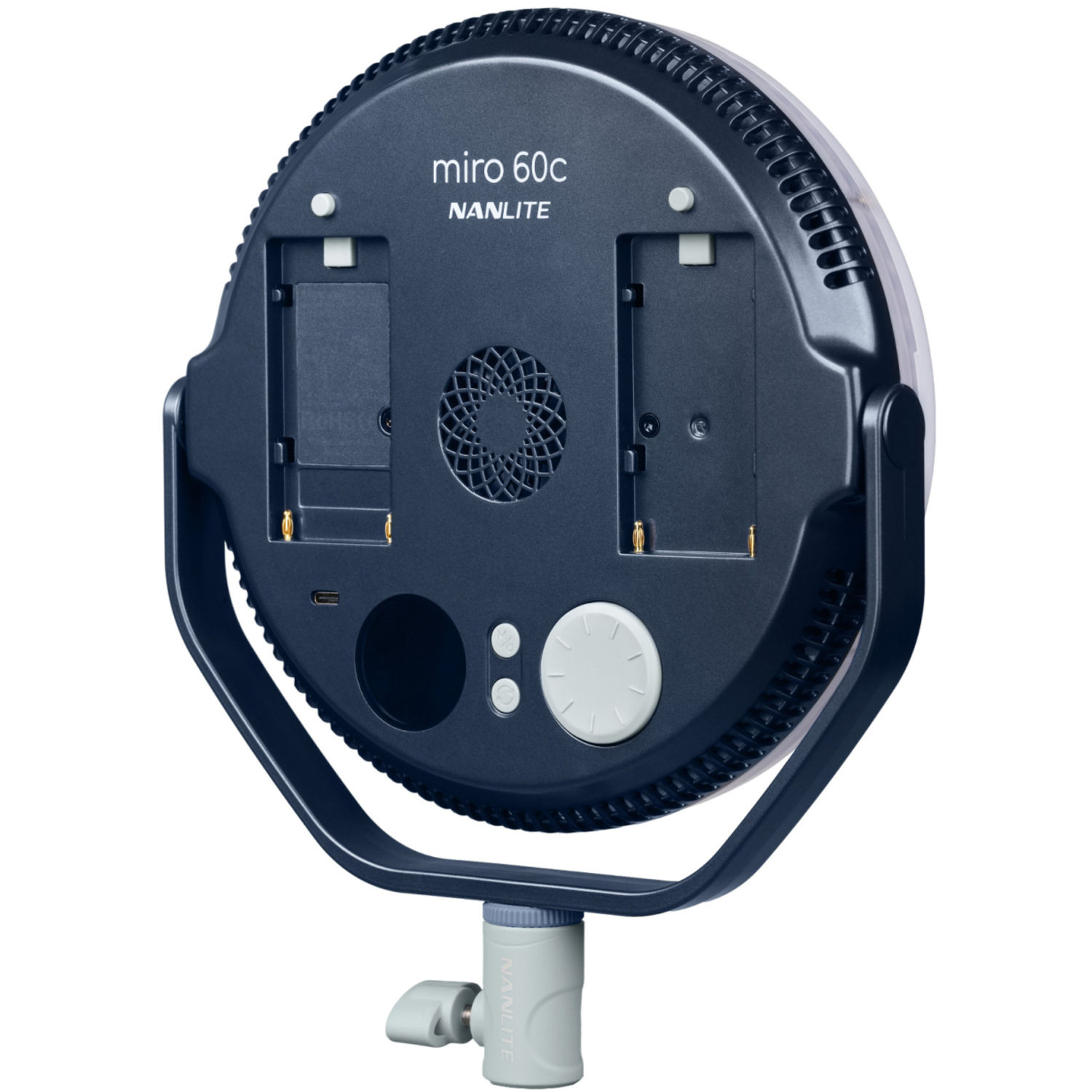 Nanlite Full-Color Multifunktions-Flächenleuchte miro 60c mitternachtsblau