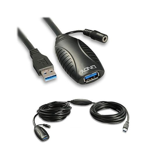 Lindy Kabel USB 3.0 Active Extension 10m
