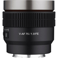Samyang V-AF 75mm T1.9 FE für Sony E-Mount