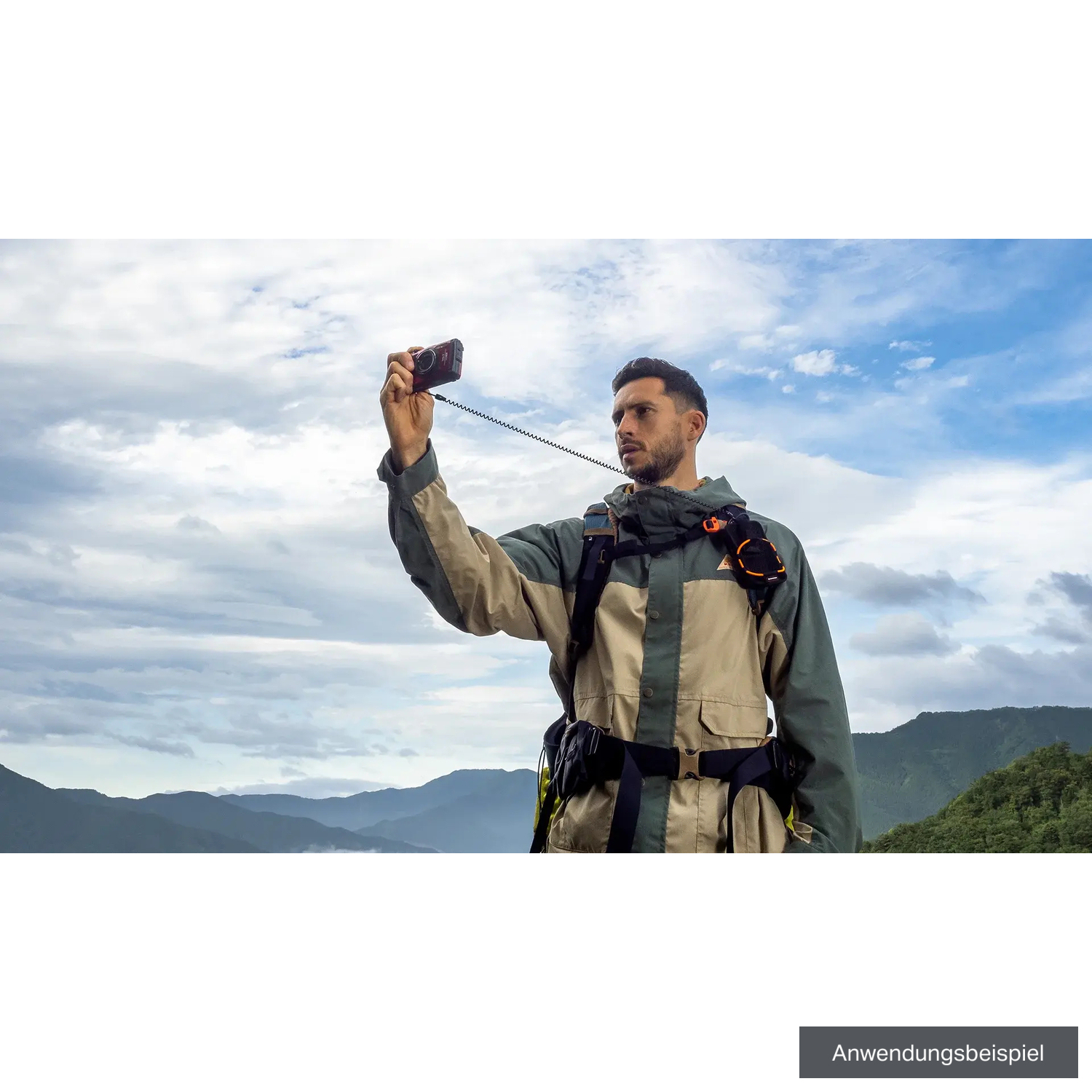 OM System Sporthalterung CSCH-123 TG orange für Tough Kameras