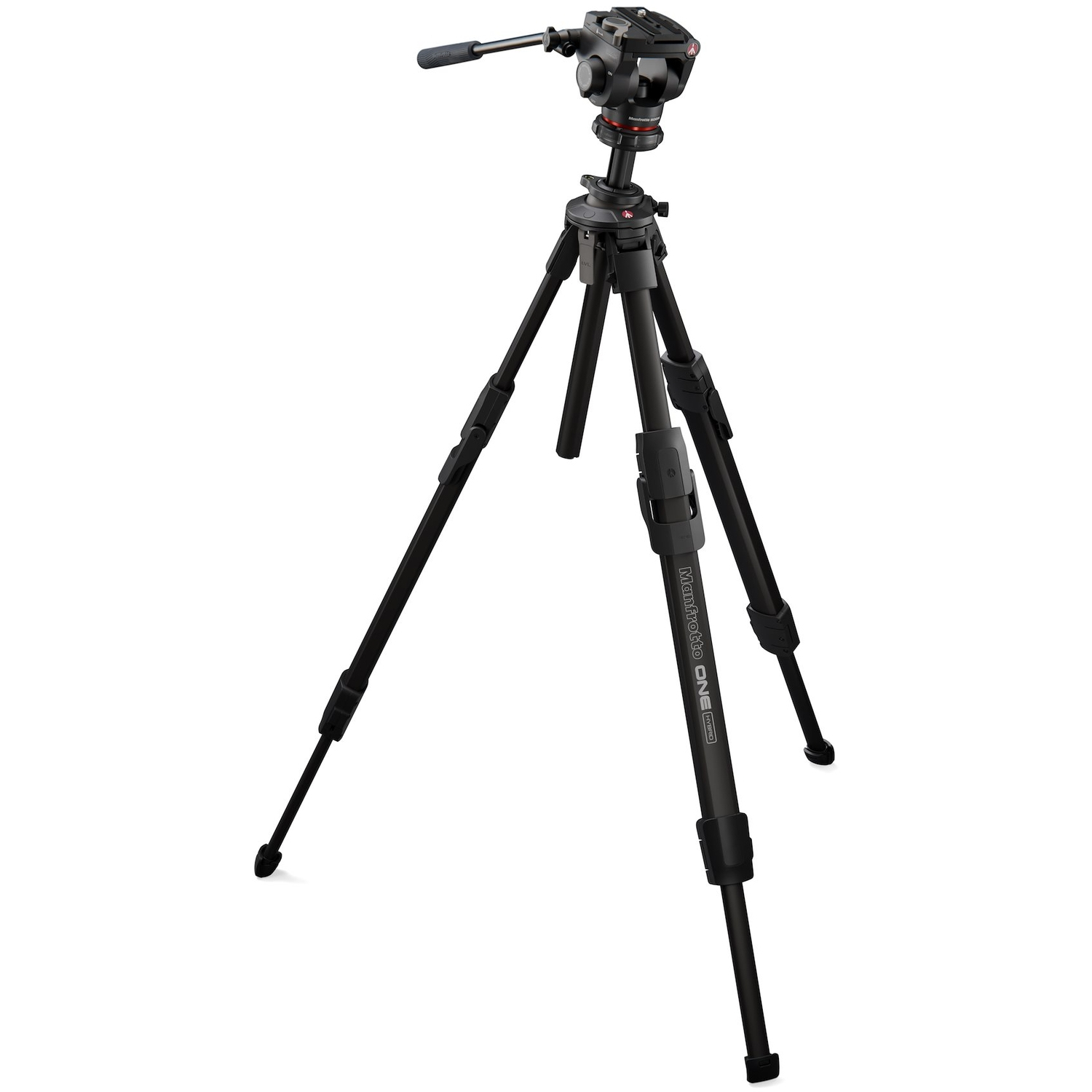 Manfrotto ONE Hybrid Aluminium-Stativ mit 500X Fluid-Kopf