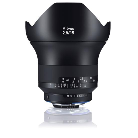 Zeiss Milvus 15mm F2.8 ZF.2 für Nikon F-Mount