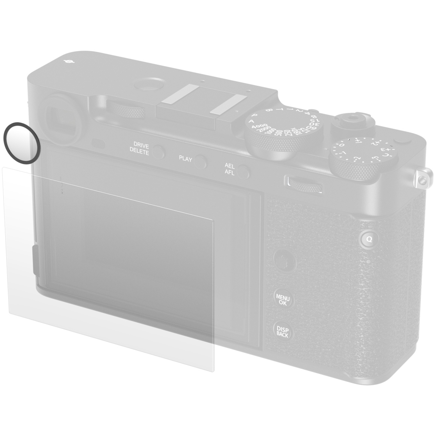 SmallRig Displayschutzglas 5988 für Fujifilm X-E5