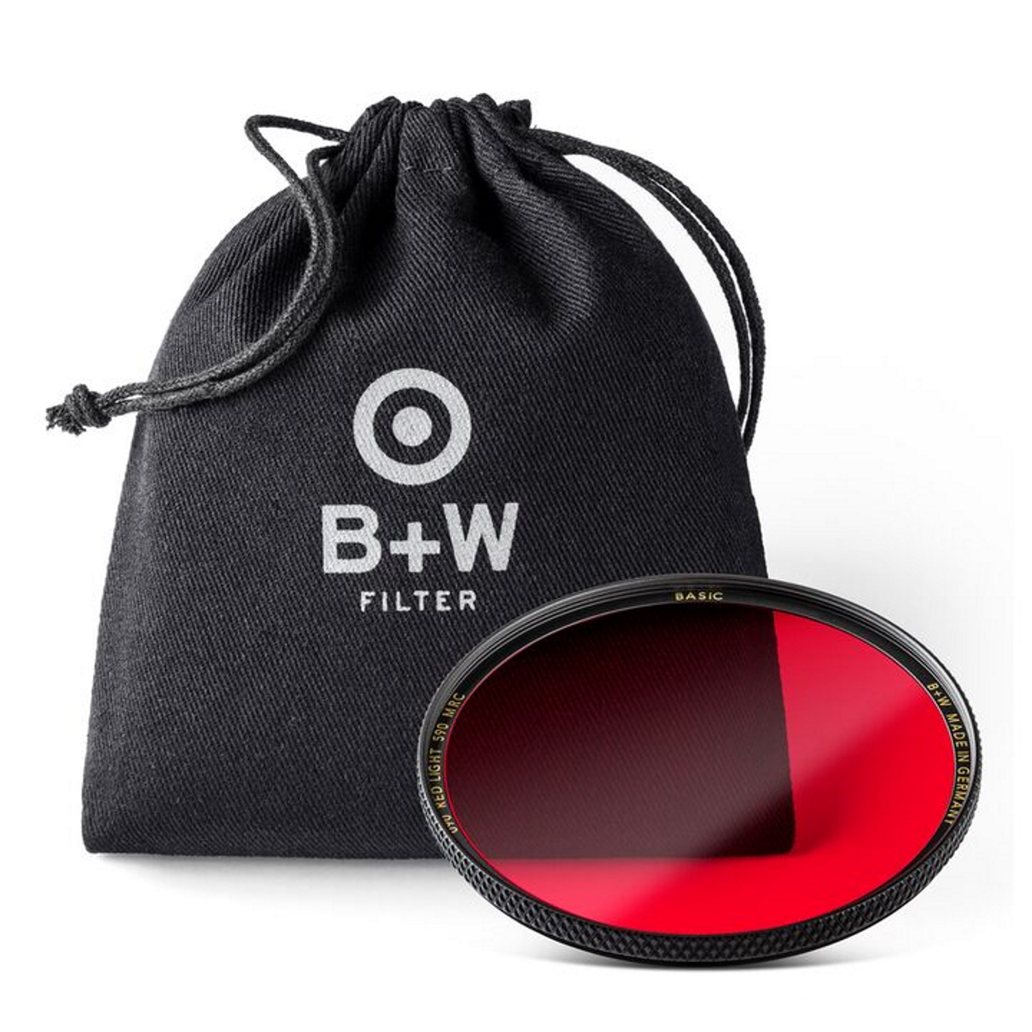 B+W BASIC 090 Rotfilter hell MRC 46 mm