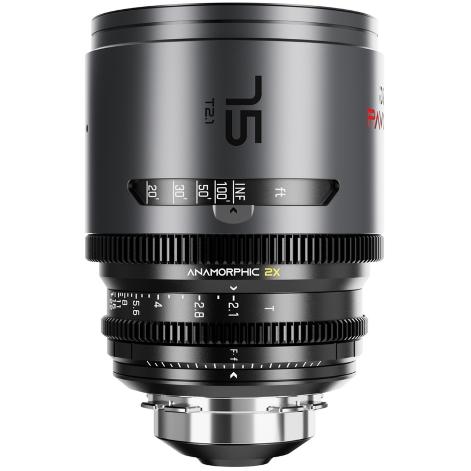 DZOFILM PAVO 2X ANAMORPHIC 75mm T2.1 Neutral Coating Imperial für PL/EF-Mount