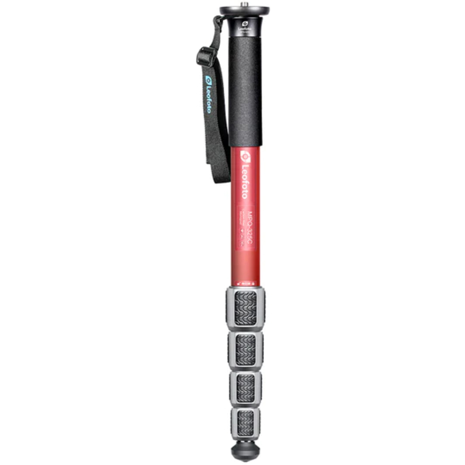Leofoto Carbon-Einbeinstativ MPQ-325C Rot