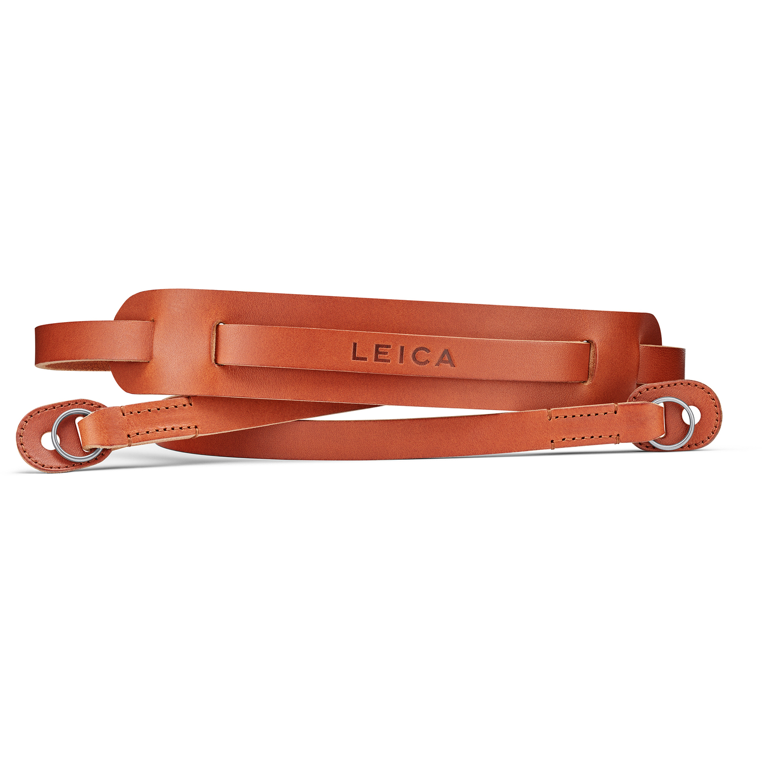 Leica Kameragurt mit Schulterpolster für Leica M11-D cognac