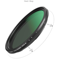 SmallRig VND-Filter ND2-ND32 77mm Set mit M-Mount-Filteradapter 67mm