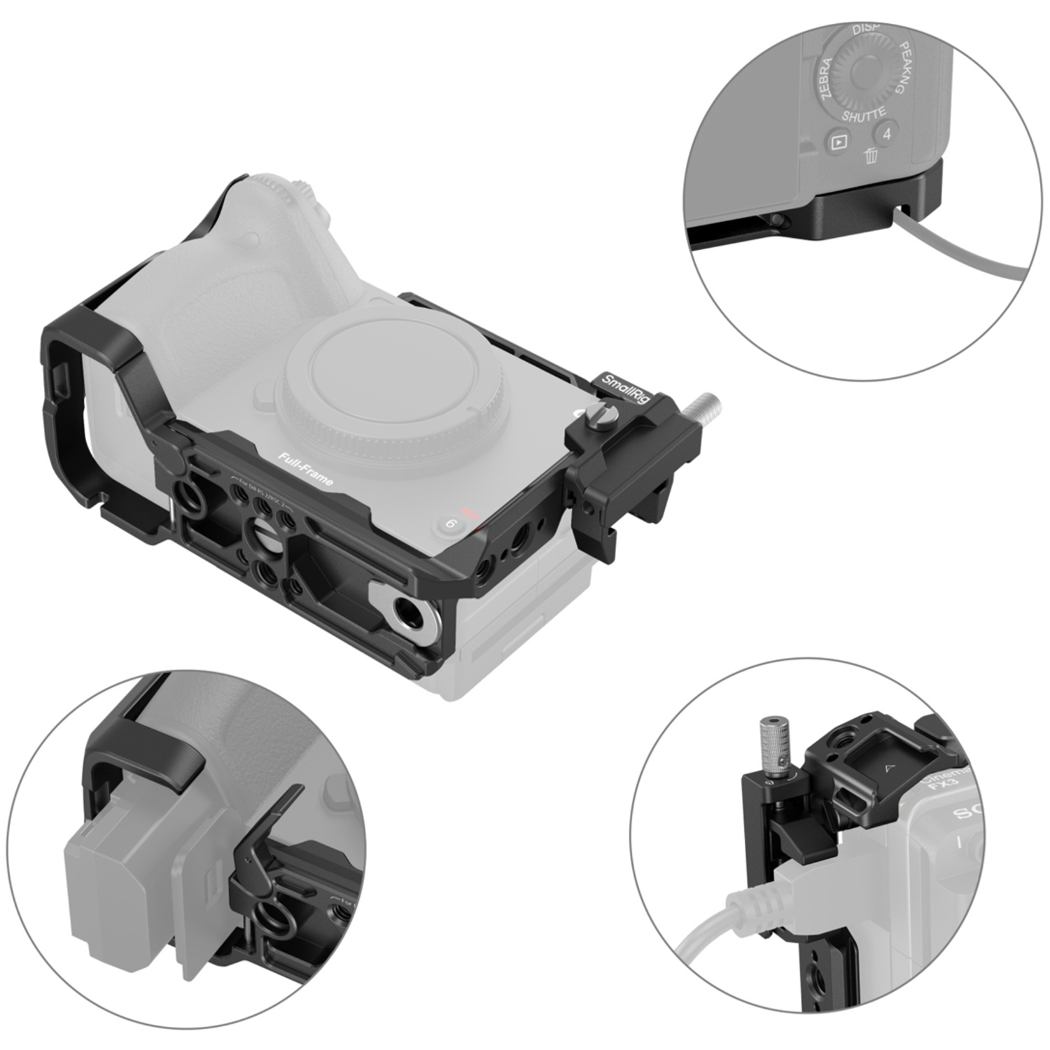 SmallRig Cage 4183B für Sony FX30 und FX3