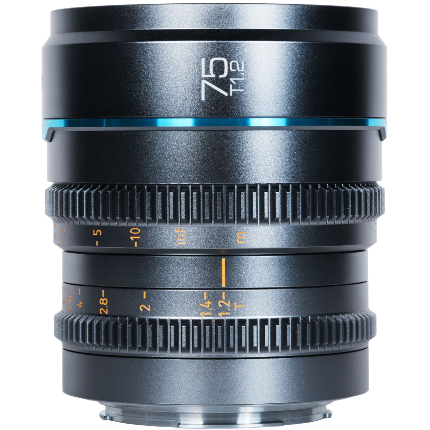 Sirui Nightwalker 75mm T1.2 S35 Cine für MFT-Mount metallgrau