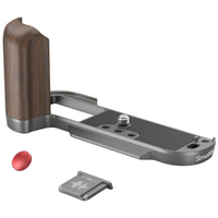 SmallRig Wooden L-Shape Handle 4736 charcoal silver für Fujifilm X-T50 