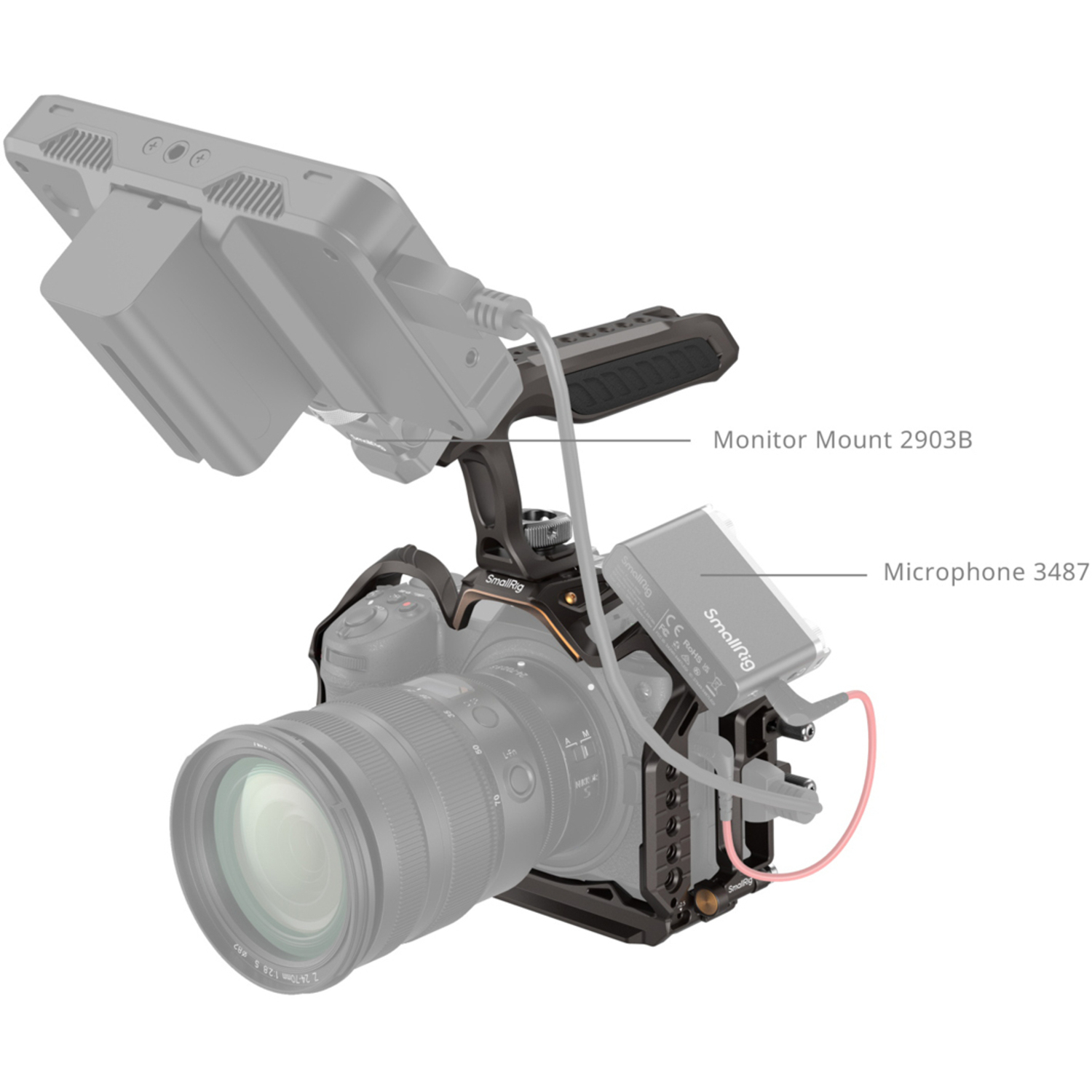 SmallRig 4522 Night Eagle Cage Kit für Nikon Z6 III