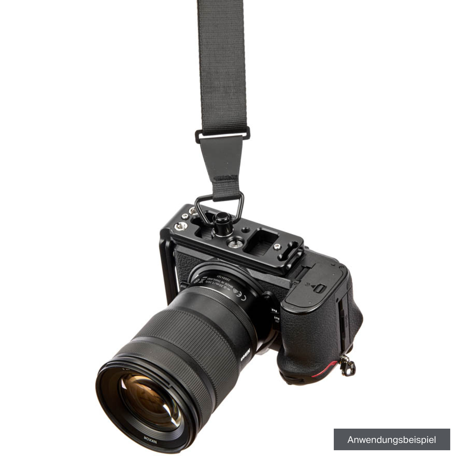 3 Legged Thing ZADIE QD 107mm Arca QD L-Bracket für Nikon Z6 III dark/matt black
