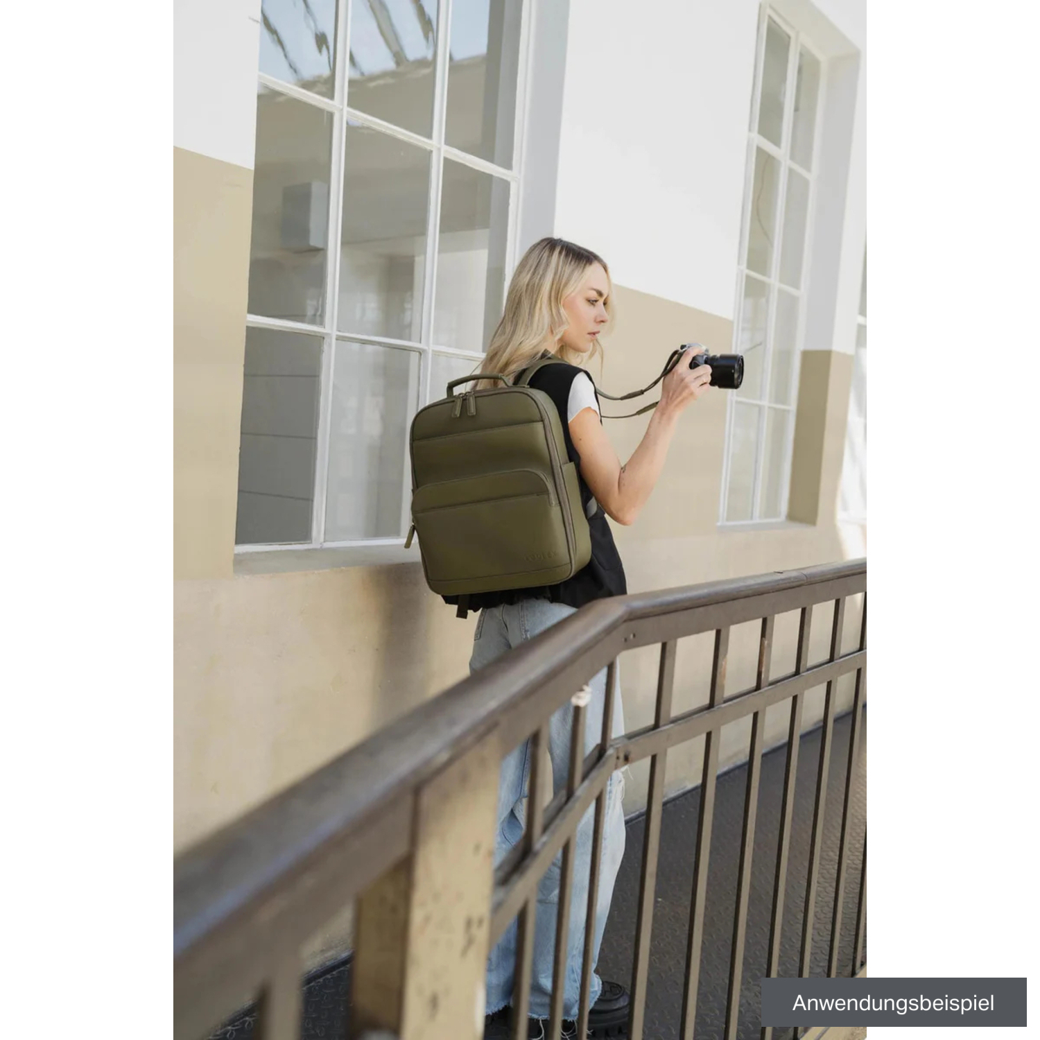 LOULEX Fotorucksack 2.0 18,2L olivgrün