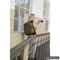 LOULEX Fotorucksack 2.0 18,2L olivgrün